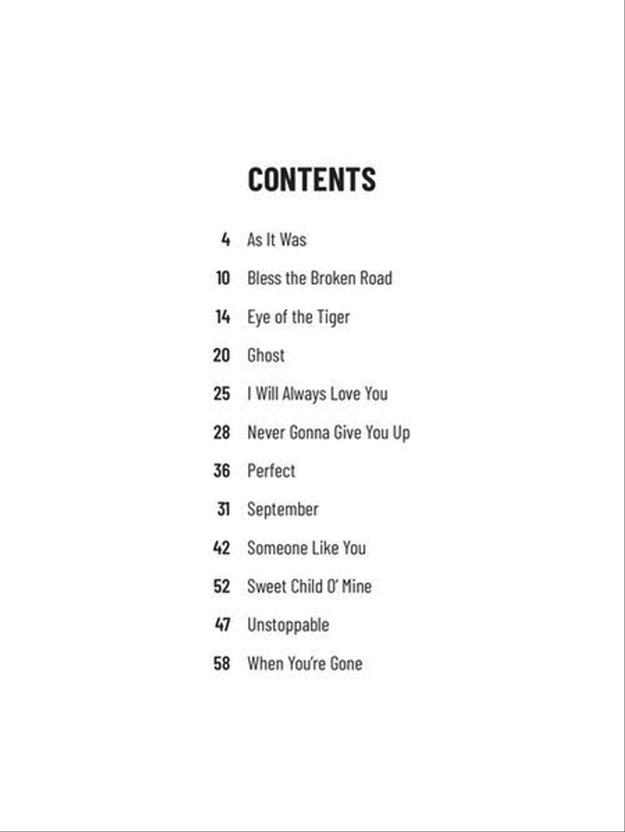 The Piano Guys Hit Singles for Piano Solo Piano Solo scores gallery preview page 3