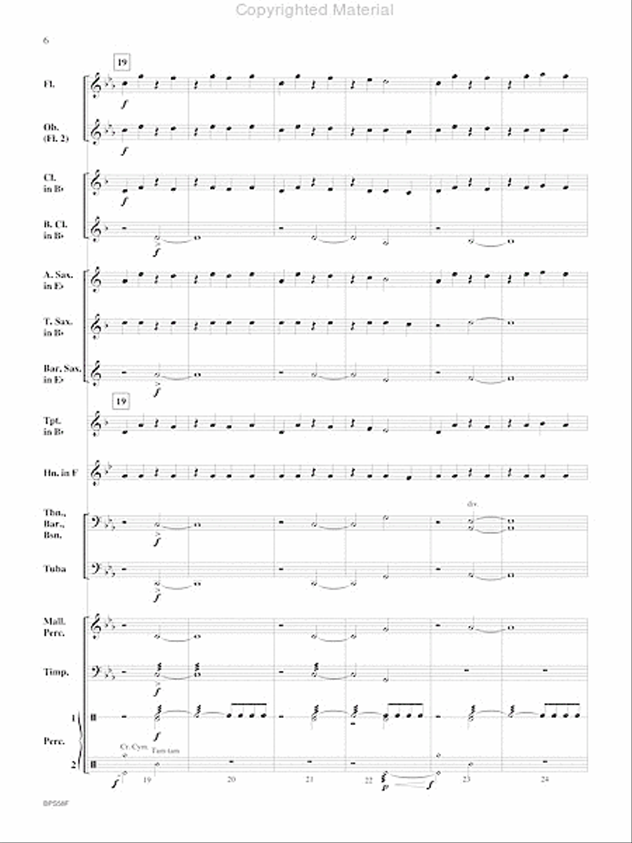 Supremacy Concert Band scores gallery preview page 7
