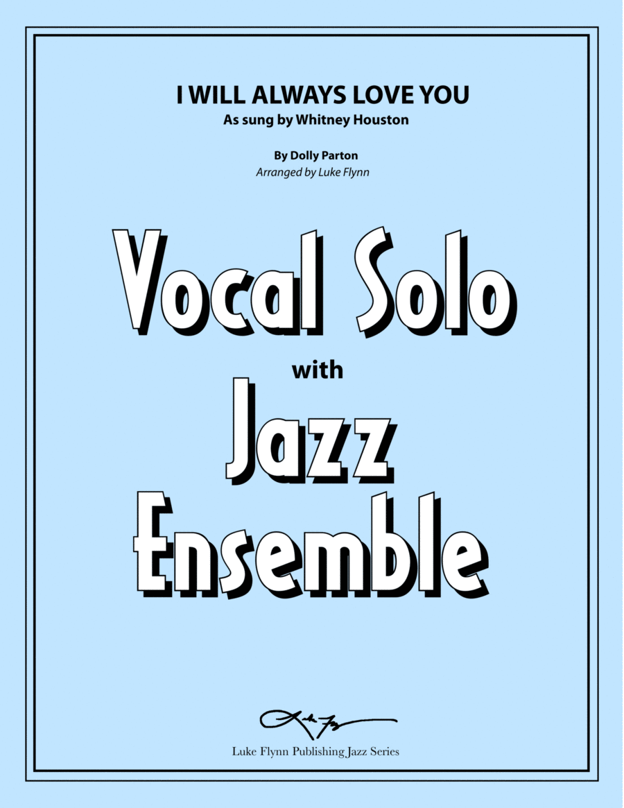 I Will Always Love You Jazz Ensemble scores gallery preview page 1