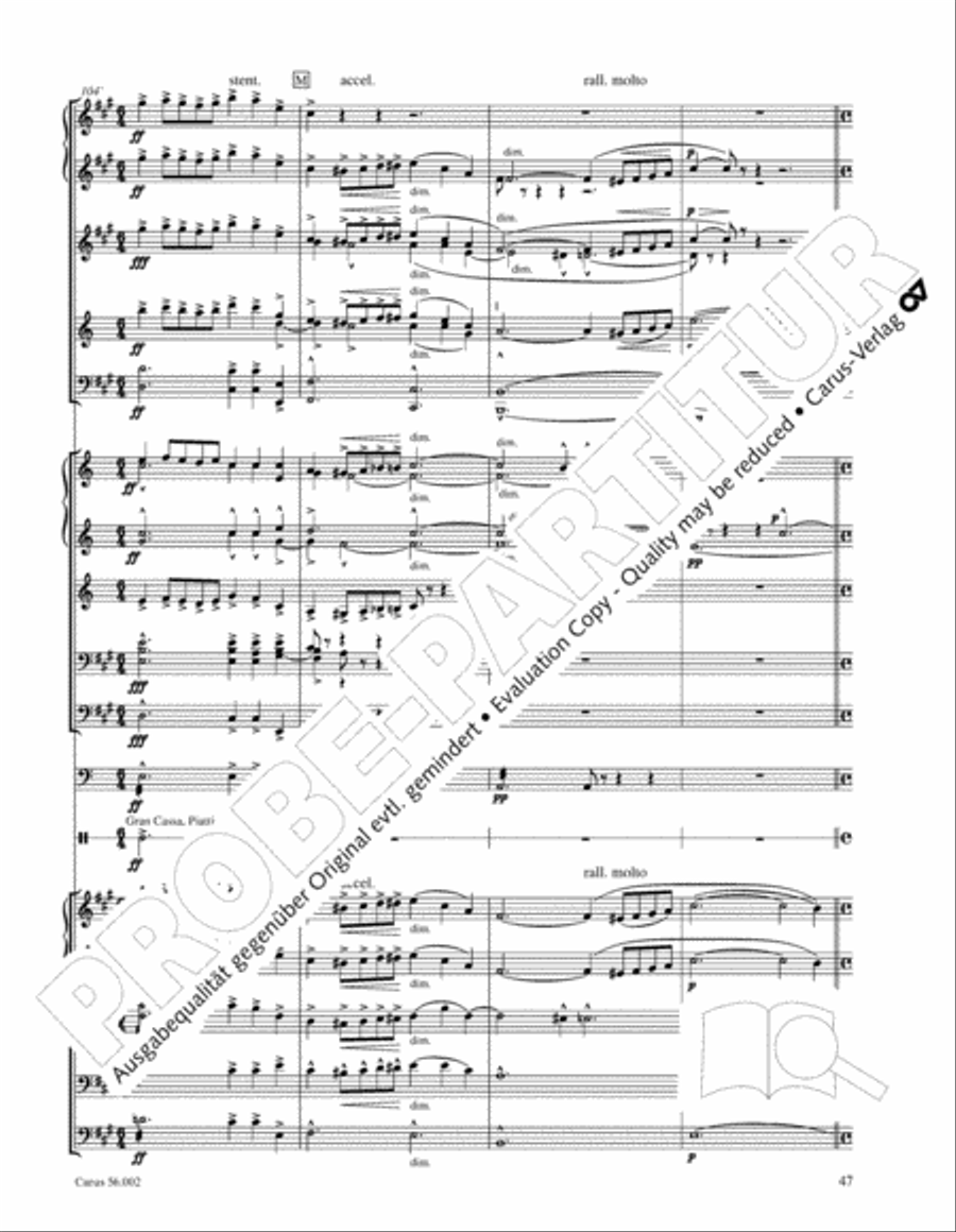 Edizione Nazionale delle Opere di Giacomo Puccini. II. Instrumental music; 1. Works for orchestra (vol. II/1) Score scores gallery preview page 94