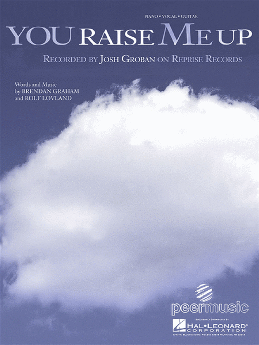 You Raise Me Up Piano, Vocal, Guitar scores gallery preview page 1
