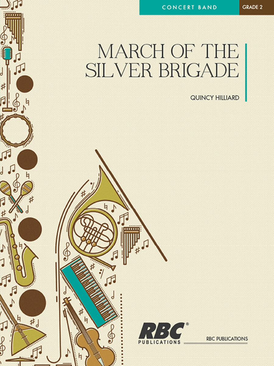 March Of The Silver Brigade Concert Band scores gallery preview page 1