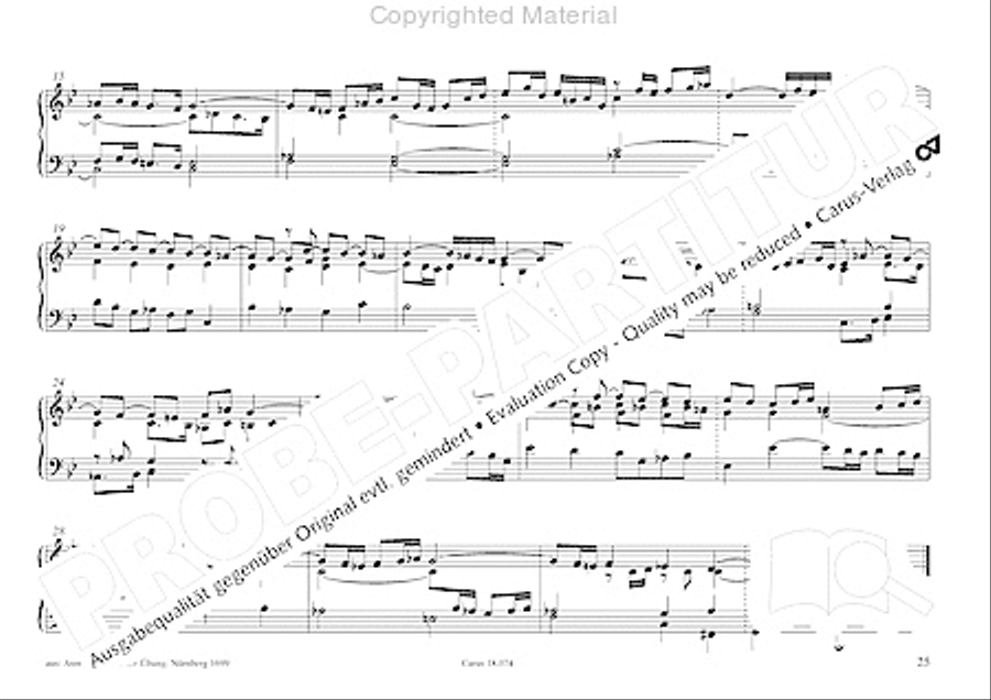 Organo pleno. Orgelstucke zum Ein- und Auszug Organ Solo scores gallery preview page 33