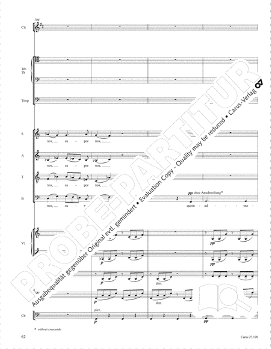 Te Deum 4-Part scores gallery preview page 69
