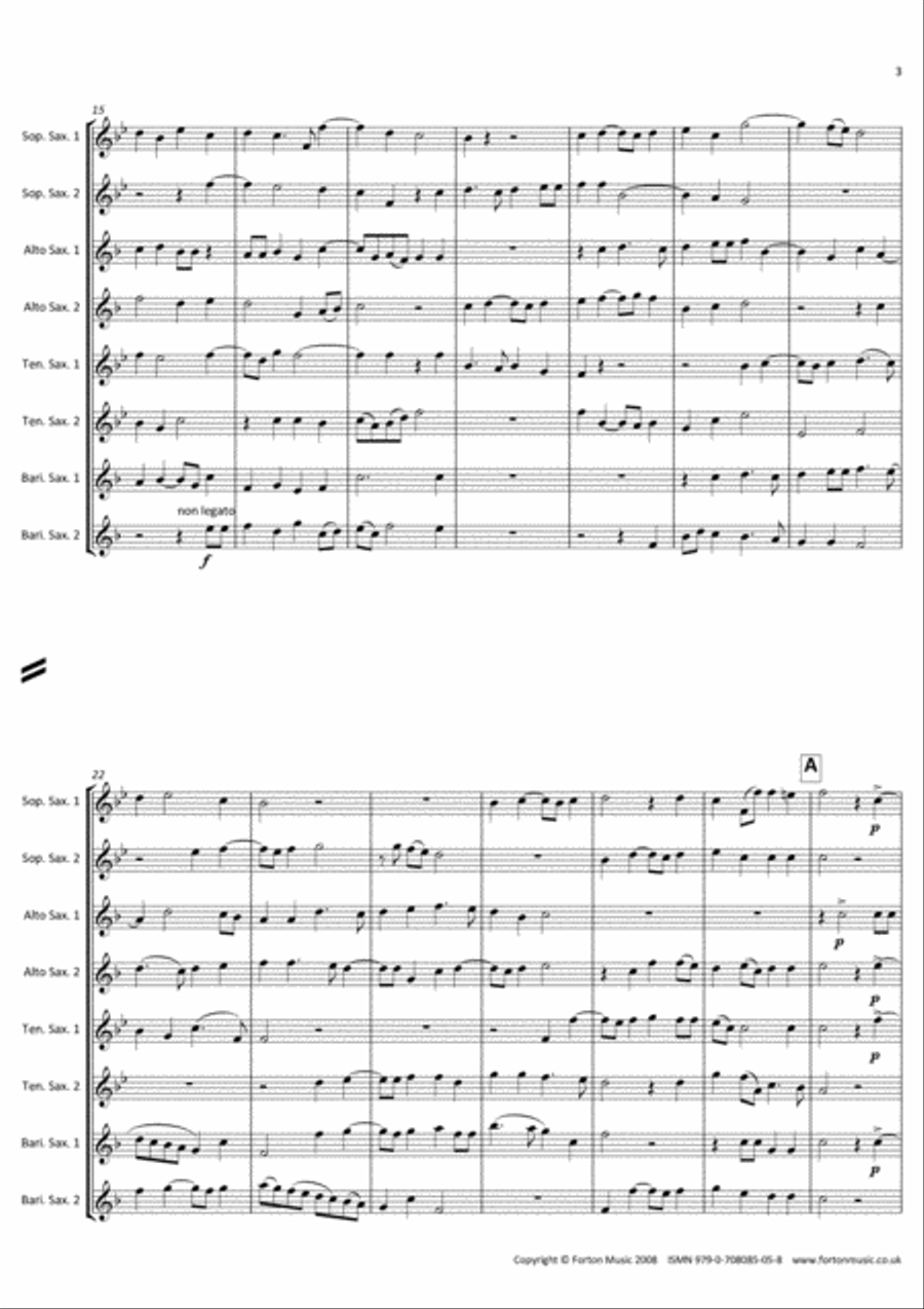 O Clap Your Hands Chamber Music scores gallery preview page 3