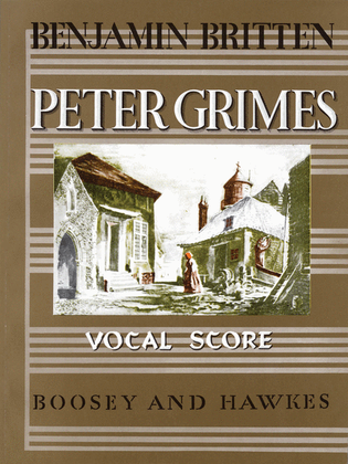 Book cover for Peter Grimes, Op. 33