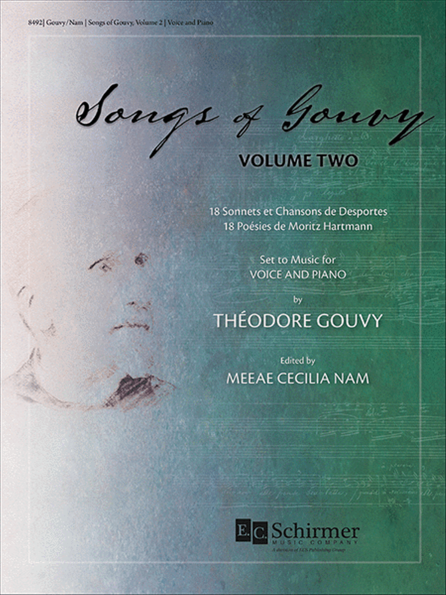 Songs of Gouvy, Volume 2: 18 Sonnets et chansons de Desportes; 18 Poésies de Moritz Hartmann Voice Solo scores gallery preview page 1