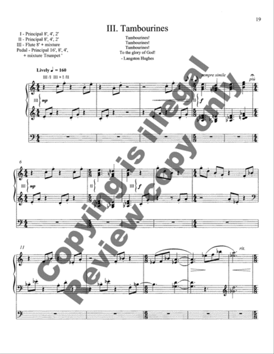 Aspects of Glory Aspects of Glory Organ scores gallery preview page 13