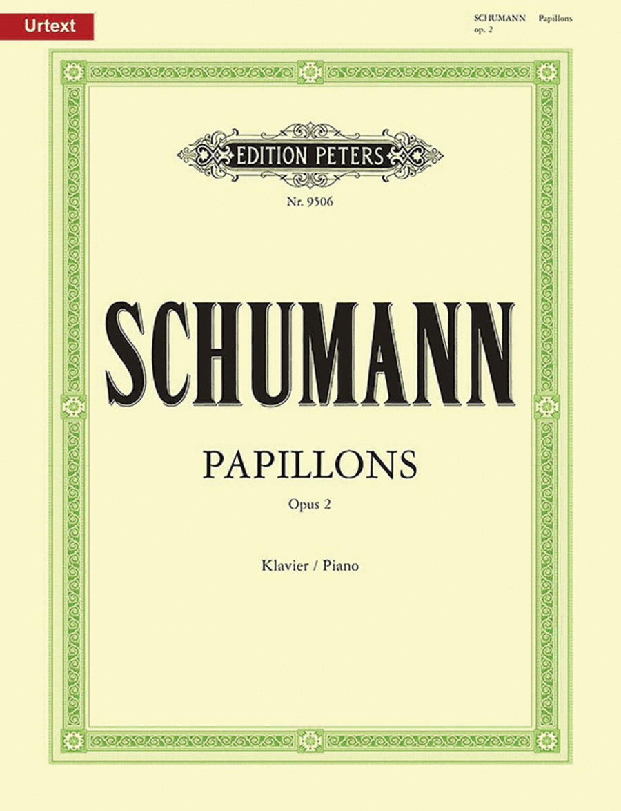Papillons Op. 2 for Piano Piano scores gallery preview page 1