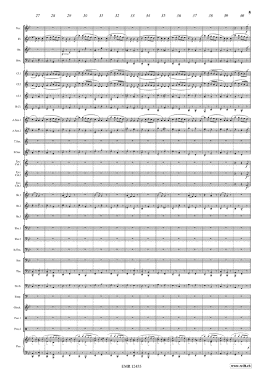The Dargason Concert Band scores gallery preview page 5