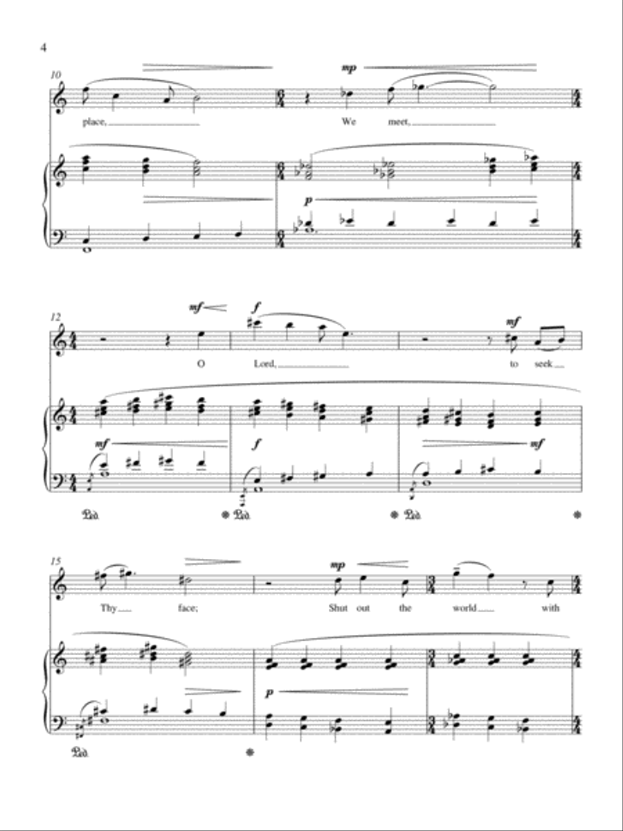 In Closer Bonds of Love to Thee Soprano Voice scores gallery preview page 3
