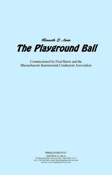 The Playground Ball - CONDUCTOR'S SCORE ONLY image number null