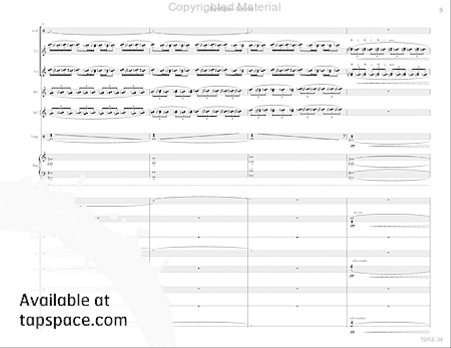 Dystopia Percussion Ensemble scores gallery preview page 14