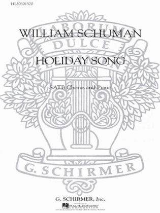Book cover for Holiday Song