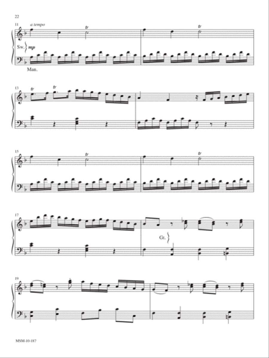 Voluntary in D Minor Voluntary in D Minor Organ scores gallery preview page 2