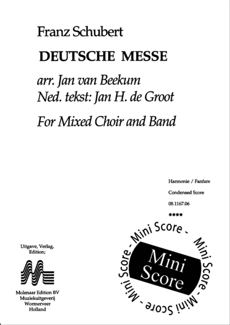 Deutsche Messe Fanfare Band scores gallery preview page 3