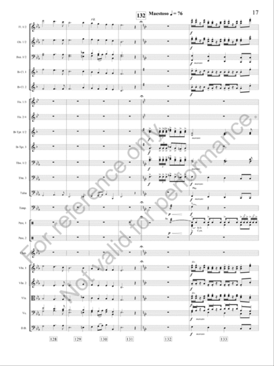 God Of Our Fathers Full Orchestra scores gallery preview page 18