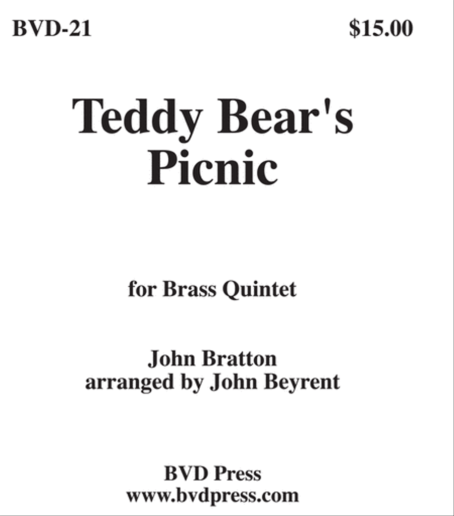 Teddy Bear's Picnic Teddy Bear's Picnic Brass Quintet scores gallery preview page 1