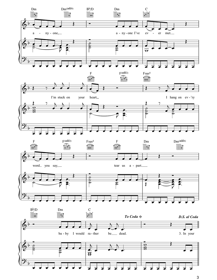 (Simply) The Best Piano, Vocal, Guitar scores gallery preview page 3
