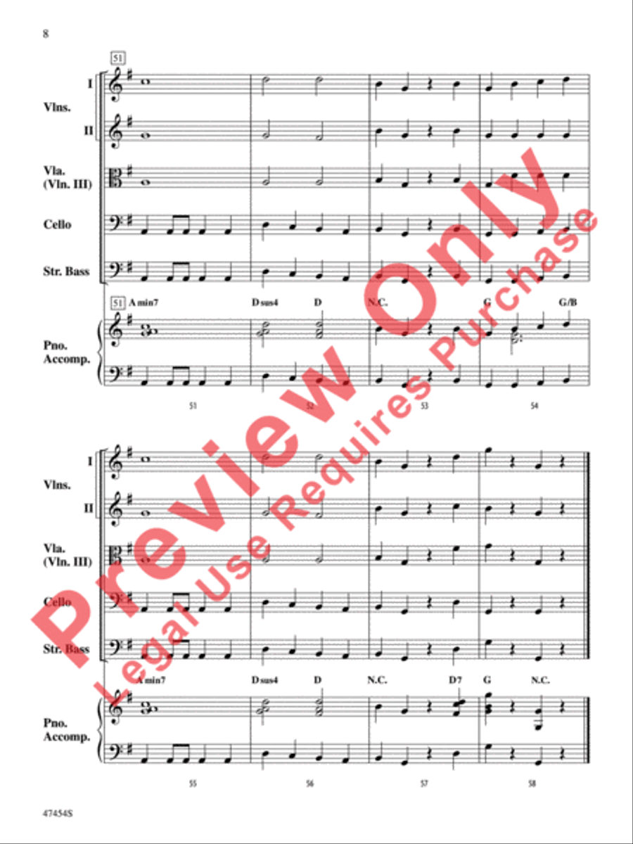 Just Add Music Just Add Music String Orchestra scores gallery preview page 9