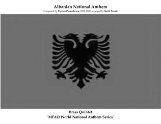 Albanian National Anthem for Brass Quintet & Percussion
