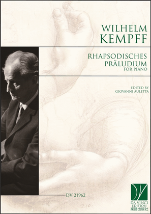 Book cover for Rhapsodisches Präludium, for Piano