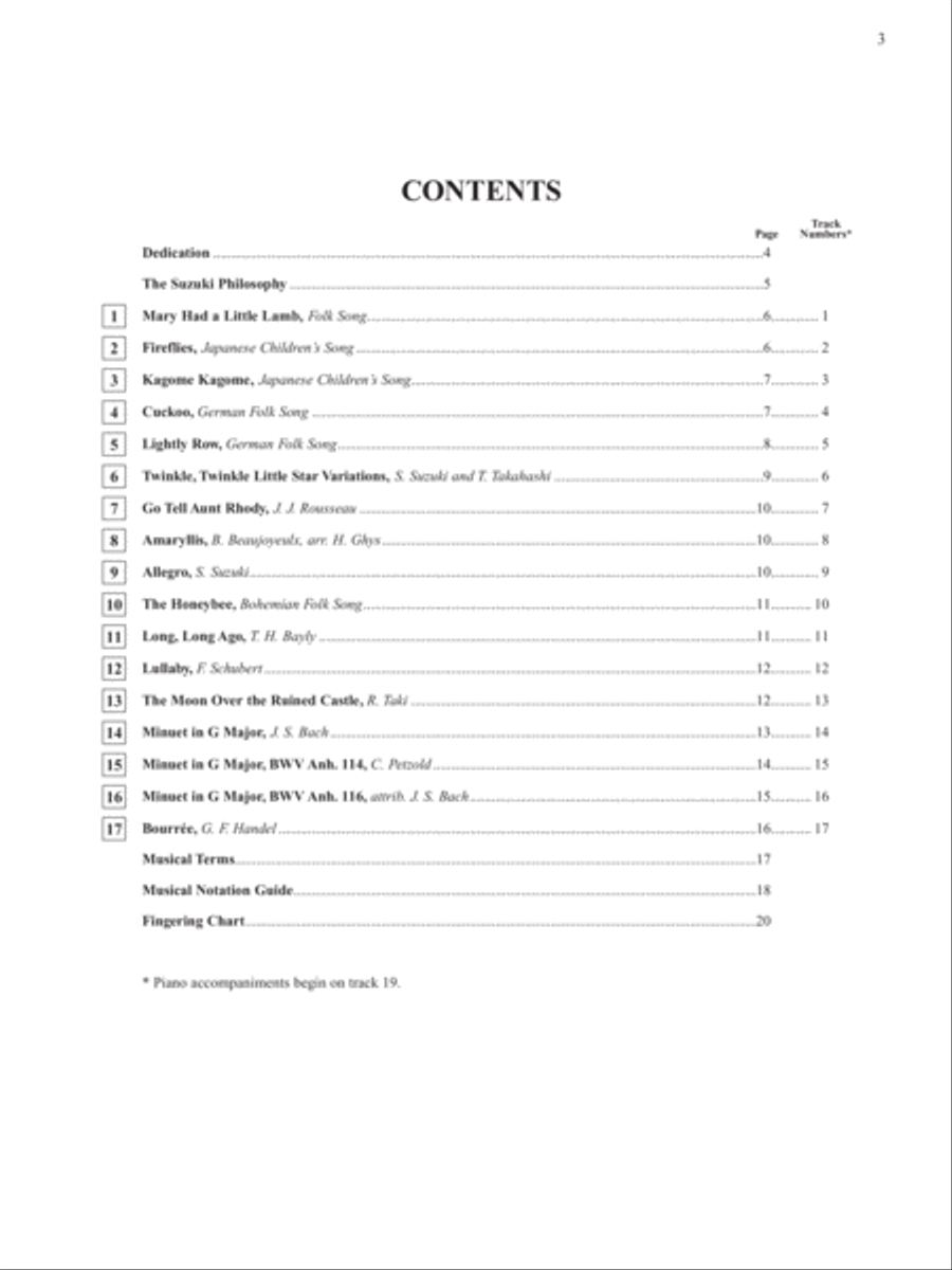 Suzuki Flute School, Volume 1 Flute scores gallery preview page 2