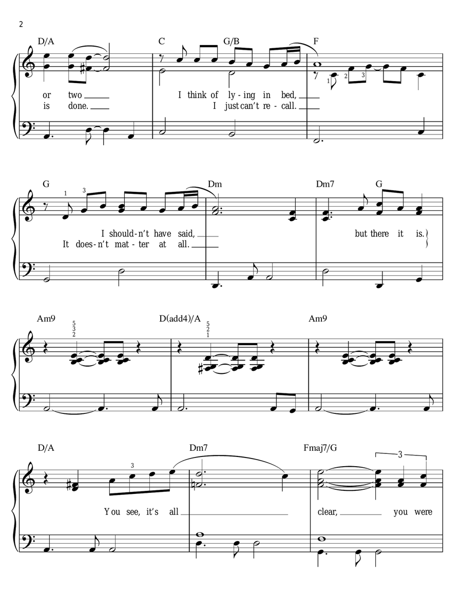 From The Beginning Easy Piano scores gallery preview page 2