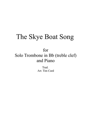The Skye Boat Song. For Solo Trombone in Bb (treble clef) and Piano