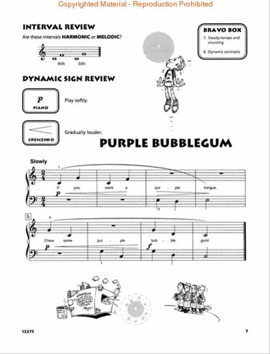 Beanstalk's Basics for Piano Piano Method scores gallery preview page 3
