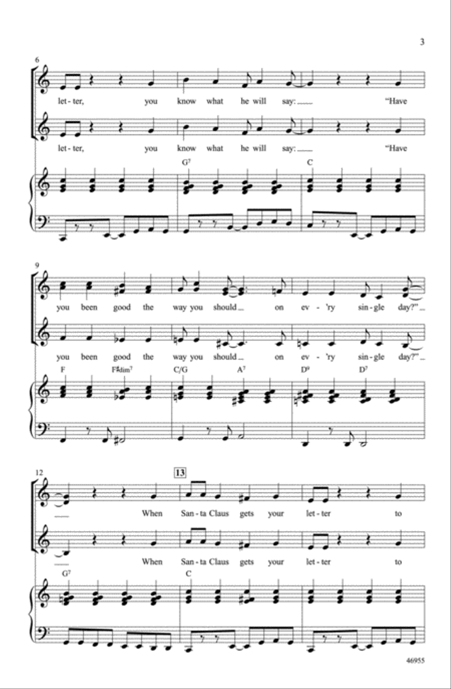 Rockin' Holidays! Choir scores gallery preview page 2