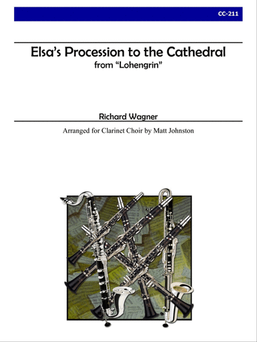Elsa's Procession to the Cathedral for Clarinet Choir Clarinet Choir scores gallery preview page 1