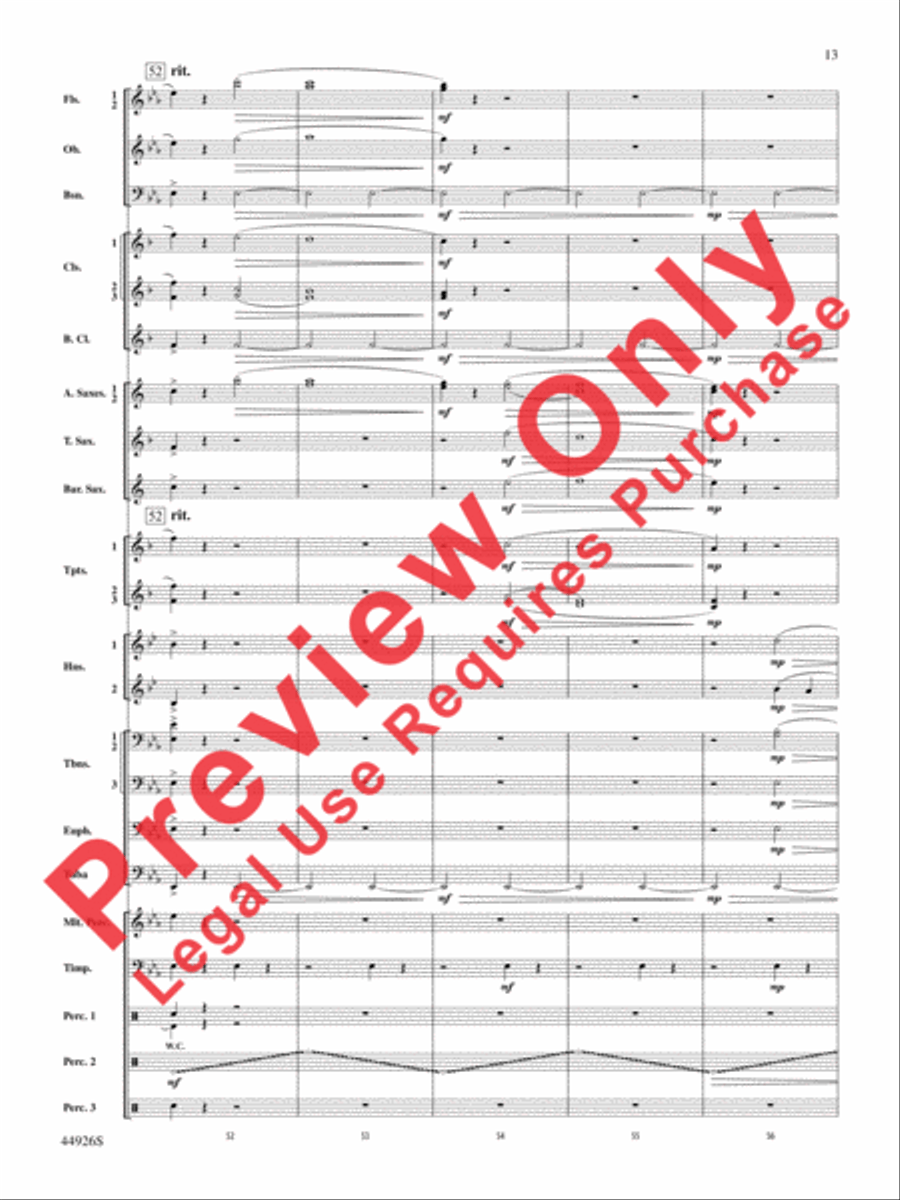 Australiana Australiana Concert Band scores gallery preview page 14