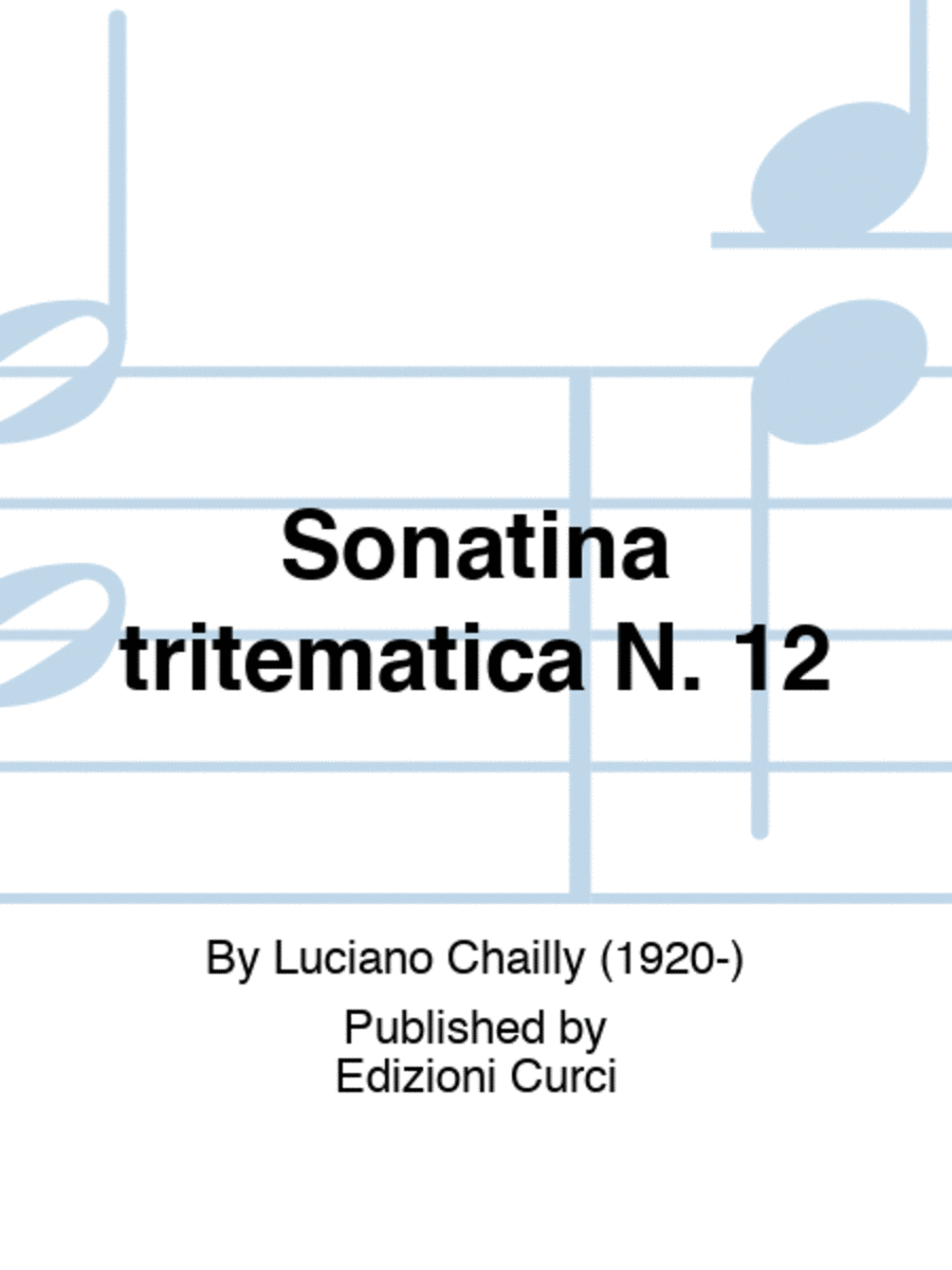 Sonatina tritematica N. 12