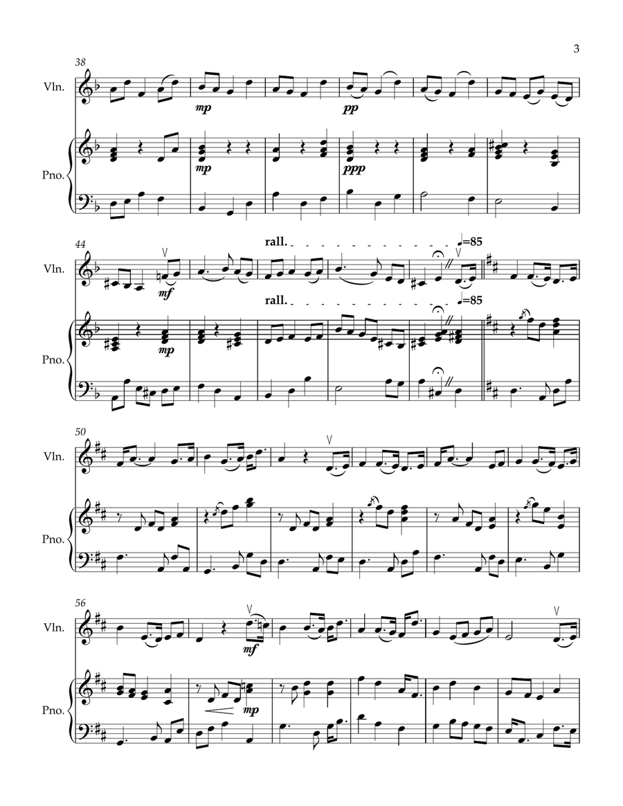 CAPE BRETON MORNING CAPE BRETON MORNING Violin Solo scores gallery preview page 3