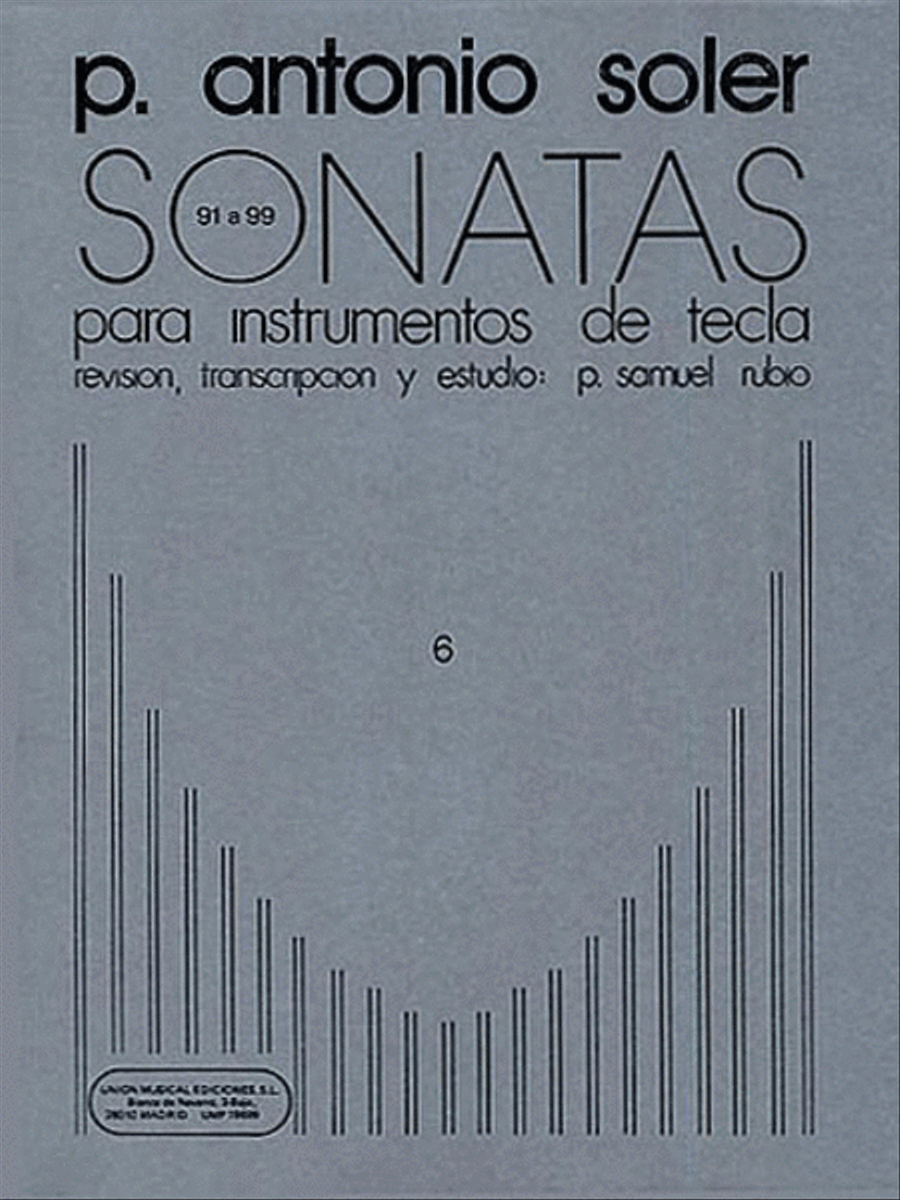 Sonatas - Volume 6 Piano Solo scores gallery preview page 1