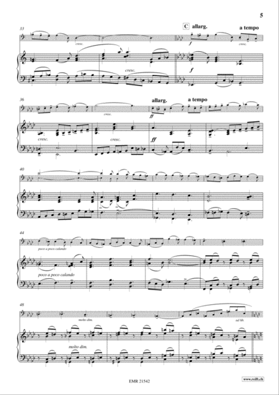 Concerto No. 10 Bass Recorder scores gallery preview page 5