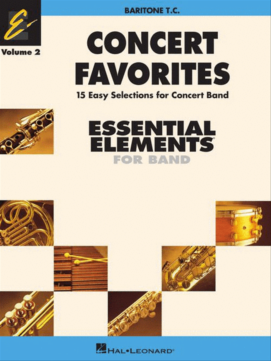 Concert Favorites Vol. 2 – Baritone T.C. Concert Band Methods scores gallery preview page 2