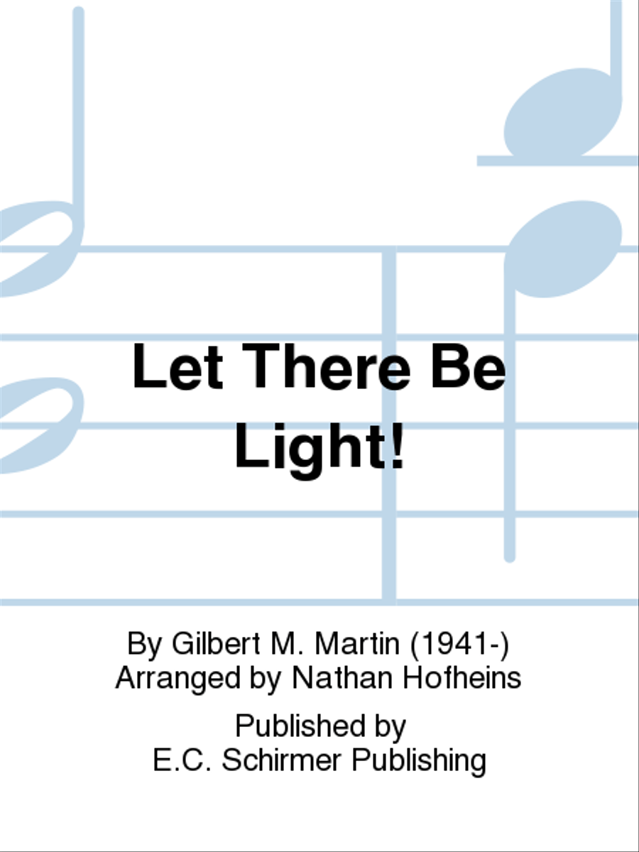 Let There Be Light! (Additional Orchestra Score) Choir scores gallery preview page 1