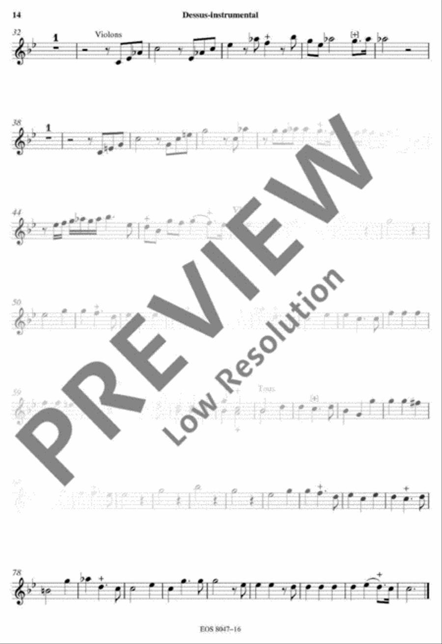Messe de Mort Flute scores gallery preview page 14