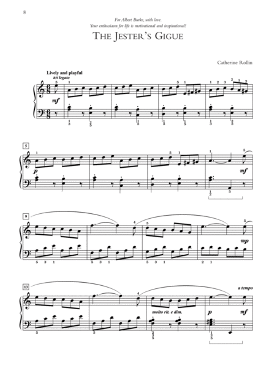 Dancing on the Keys, Book 1 Piano Solo scores gallery preview page 3