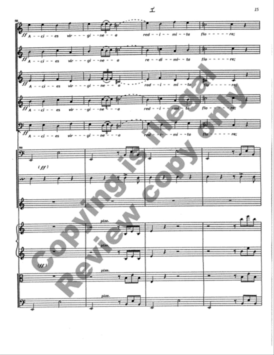 Cantata Rustica (Full/Choral Score) Choir scores gallery preview page 92