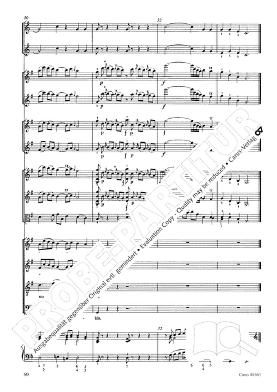 Mass in D minor (Missa in d) ATB scores gallery preview page 76