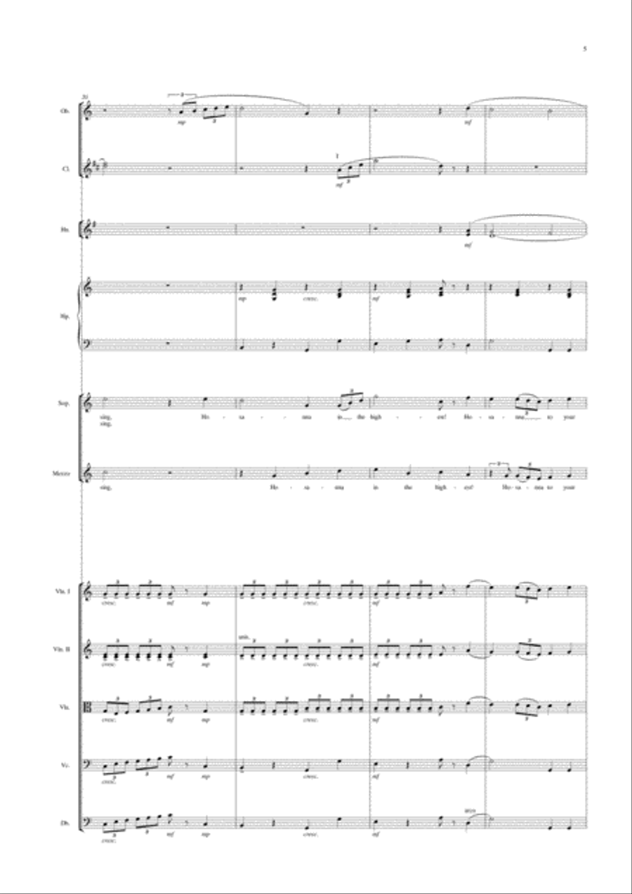 The Holy City 4-Part scores gallery preview page 6