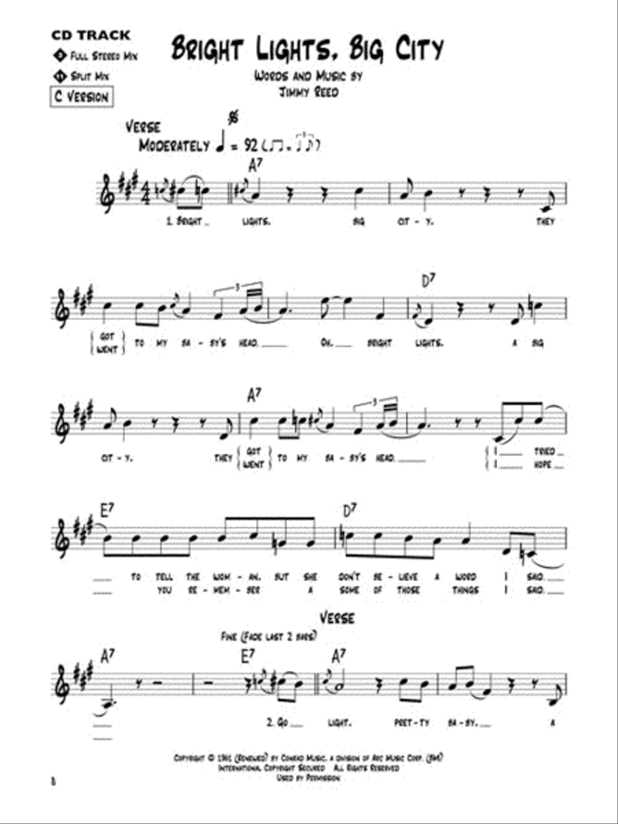 Shuffle Blues Shuffle Blues C Instrument scores gallery preview page 5