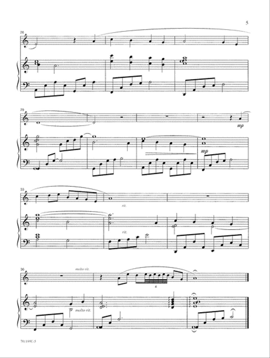 Contemporary Hymn Settings for Trumpet and Piano