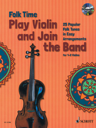 Book cover for Folk Time - Play Violin and Join the Band!