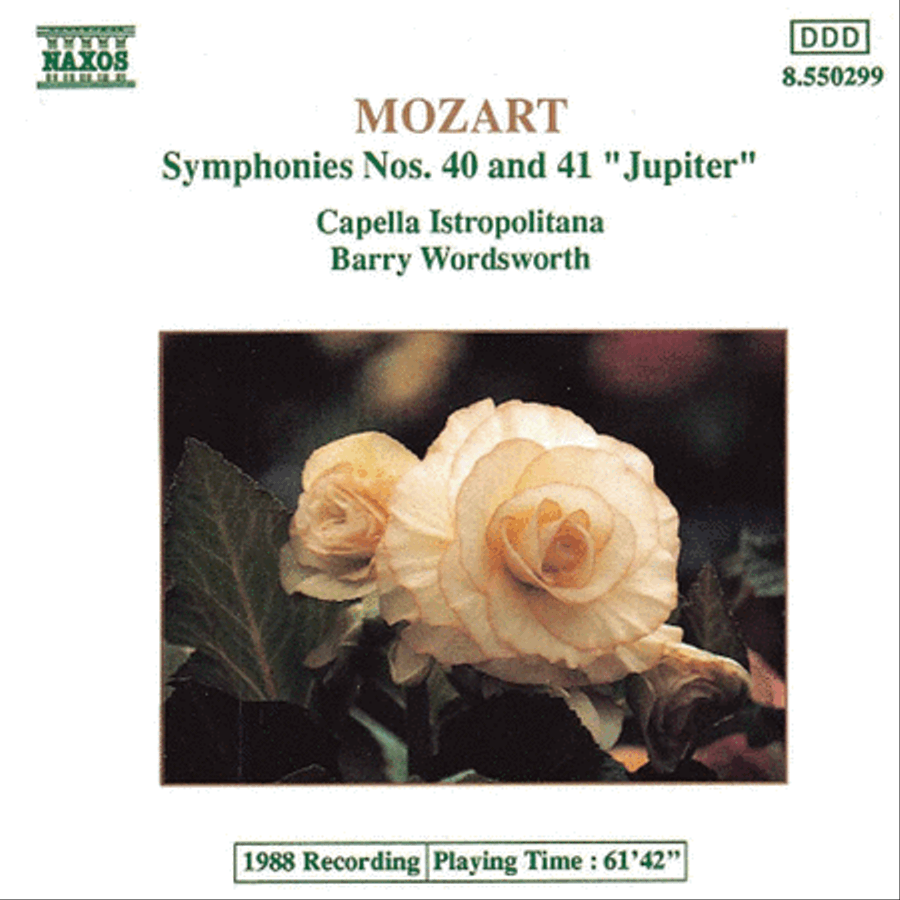 Symphonies Nos. 40 & 41 CD scores gallery preview page 1