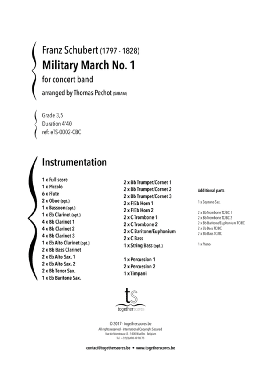 Military March No. 1