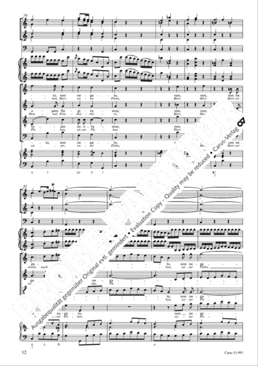 O Jesu, te invocamus 4-Part scores gallery preview page 13
